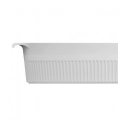 Travessa Retangular 35cm Por 21,5cm Roaster Branco